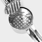 Пресс для чеснока Доляна «Эрнест», 15 см, серебристый - Фото 4