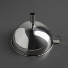 Воронка, d=15 см, с ручкой, нержавеющая сталь - Фото 1