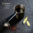 Ковш «Базис», 450 мл, d=10 см, с мерной шкалой, металлическая ручка, нержавеющая сталь - Фото 4