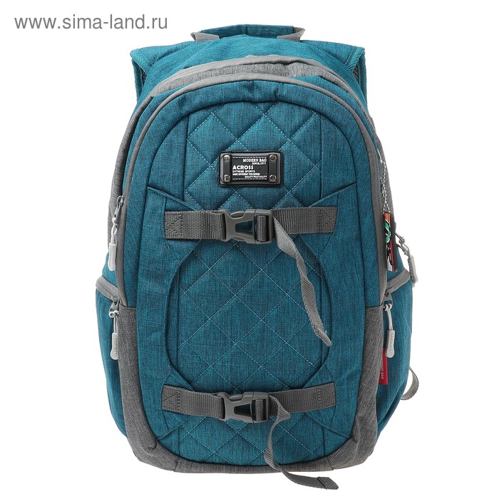 Рюкзак Across AC18-ER 40*30*15 синий/серый - Фото 1