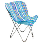 Кресло складное LUI 84х76х90 см, до 80 кг, в пакете, цвет синий/голубой - Фото 1