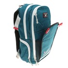 Рюкзак молодёжный Across AC18-ER 40 х 30 х 15 см, эргономичная спинка, синий/серый - Фото 8