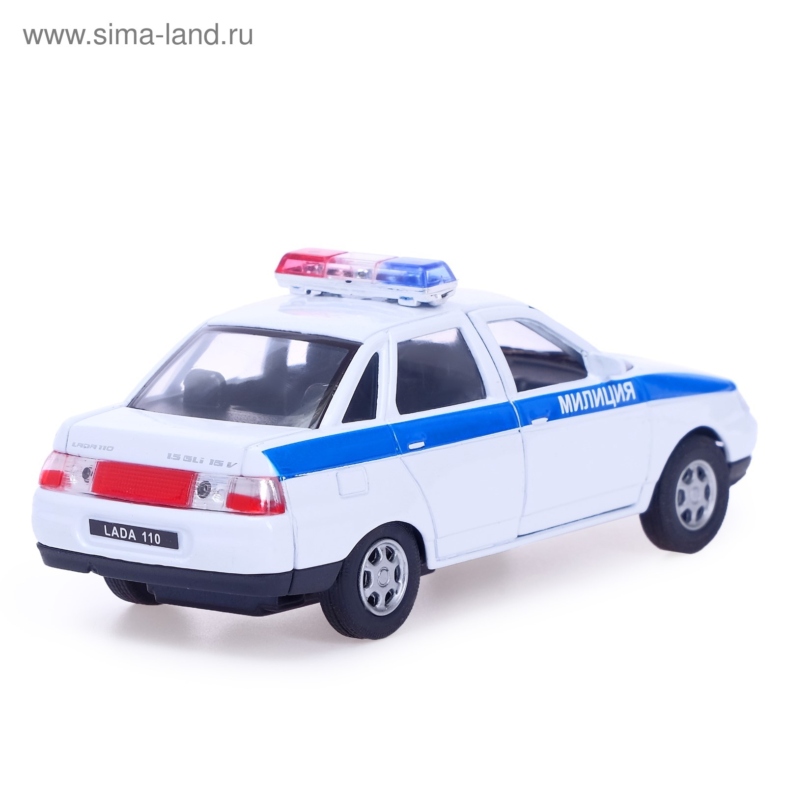 Модель машины Lada 110 - Милиция ДПС, масштаб 1:34 - 39