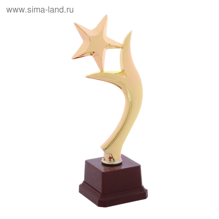 Наградная фигура «Звезда и пламя», золото, 22,5 х 8,5 см - Фото 1