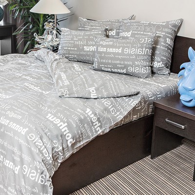 Постельное бельё 2-спальное «Ночь нежна. Письмо», бязь