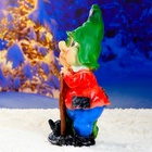 Садовая фигура из полистоуна «Гном с мотыгой», 46×22×21 см - Фото 10