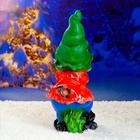 Садовая фигура из полистоуна «Гном с мотыгой», 46×22×21 см - Фото 7