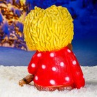 Садовая фигура "Домовой с веником" 39см - Фото 6