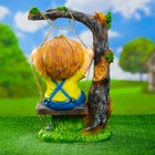 Садовая фигура "Мальчик на качелях" 44см - Фото 6