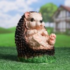 Садовая фигура "Еж сидит" 22см - Фото 1