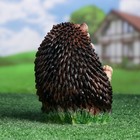 Садовая фигура "Еж сидит" 22см - Фото 3