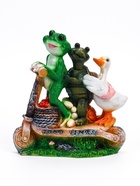 Садовая фигура из полистоуна «Зверюшки на самокате», 30×10.5×28 см - Фото 10