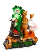 Садовая фигура из полистоуна «Зверюшки на самокате», 30×10.5×28 см - Фото 11