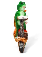 Садовая фигура из полистоуна «Зверюшки на самокате», 30×10.5×28 см - Фото 12