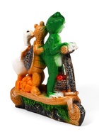 Садовая фигура из полистоуна «Зверюшки на самокате», 30×10.5×28 см - Фото 13