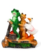 Садовая фигура из полистоуна «Зверюшки на самокате», 30×10.5×28 см - Фото 9