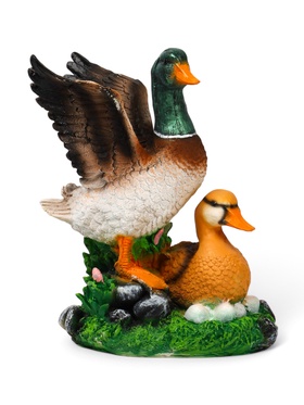 Садовая фигура "Утка с селезнем" 35см