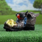 Фигурное кашпо "Ботинок с гнездом"15,5х27см МИКС - Фото 4
