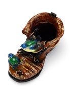 Декоративное кашпо для цветов «Ботинок с двумя птичками», 1.8 л, 18×14 см, полистоун - Фото 7