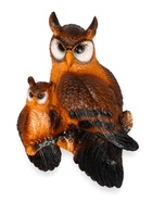 Подвесной декор из полистоуна «Две совы», 31×20×8 см - Фото 3