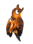 Подвесной декор из полистоуна «Две совы», 31×20×8 см - Фото 2