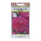 Семена цветов Астра "Большая хризантема" розовая, серия Русский огород, О, 50 шт - Фото 3