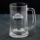 Кружка стеклянная для пива «На рыбалке», 500 мл, рисунок микс (комплект 8 шт) - фото 37530313