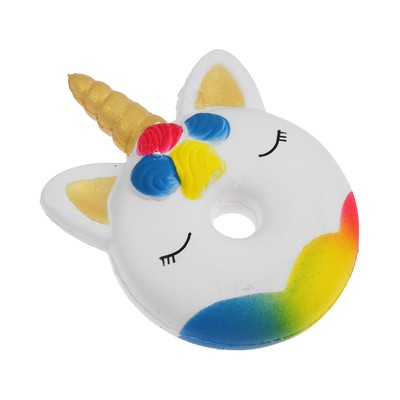 Мялка-сквиши «Пончик», с рогом