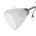 Люстра «Оливия» 3×40 Вт E27 бронза 45×43×20 см - Фото 4