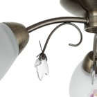 Люстра «Оливия» 3×40 Вт E27 бронза 45×43×20 см - Фото 5