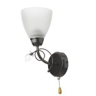 Бра «Милана», 1×40 Вт E27, черный, 16×11×24 см - Фото 1