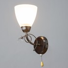 Бра «Милана», 1×40 Вт E27, черный, 16×11×24 см - Фото 2