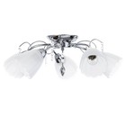 Люстра «Адель», 5×40 Вт E27, хром, 54×52×17 см - Фото 4