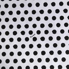 Бумага упаковочная крафт белый «Для тебя», горох, 0.68 х 8 м - Фото 1