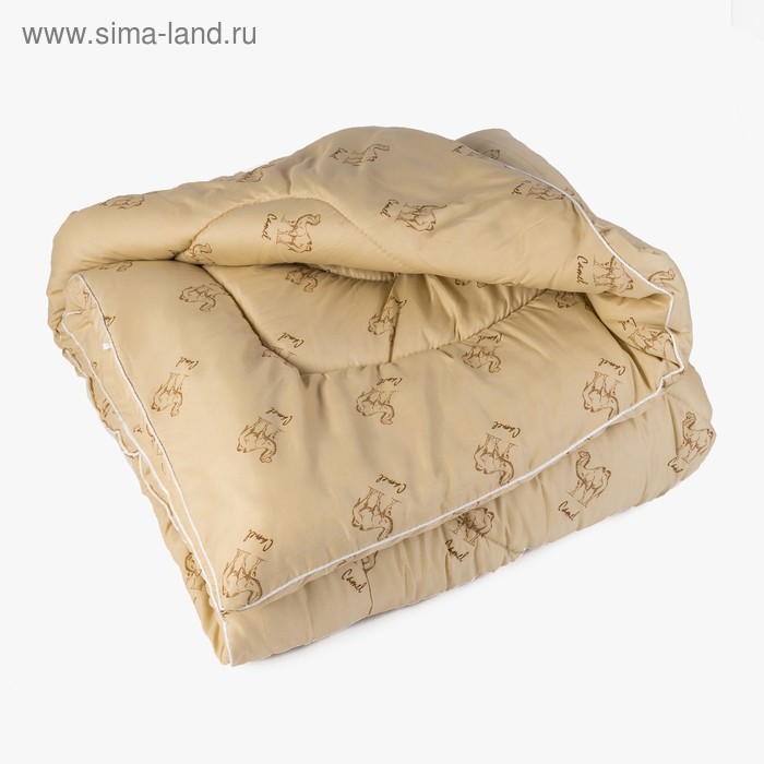 Одеяло Верблюд зимнее 140х205 см, МИКС полиэфирное волокно, п/э 100% - Фото 1