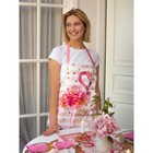 Фартук Этель «Pink flamingo» 60×65 см, 100% хлопок, саржа 190 г/м² - Фото 8