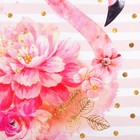 Полотенце "Этель" Pink flamingo 40х67 см, 100% хлопок, саржа 190 гр/м2 - Фото 5