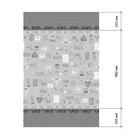 Скатерть «Этель» Love, 180×147 см, 100% хлопок, саржа 190 г/м² - Фото 7