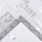 Скатерть «Этель» Love, 180×147 см, 100% хлопок, саржа 190 г/м² - Фото 3