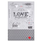 Полотенце «Этель» Love 40×67 см, 100% хлопок, саржа 190 г/м² - Фото 3