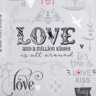 Полотенце «Этель» Love 40×67 см, 100% хлопок, саржа 190 г/м² - Фото 4