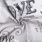 Полотенце «Этель» Love 40×67 см, 100% хлопок, саржа 190 г/м² - Фото 2
