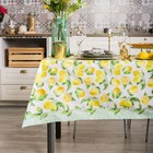 Скатерть «Этель. Лимоны», 110×147 см, 100% хлопок, репс 190 г/м² - Фото 1