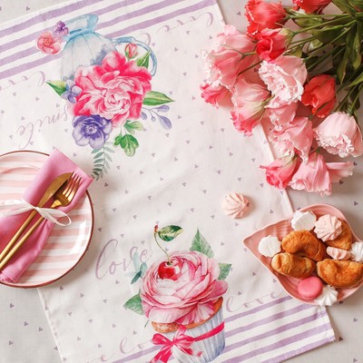 Полотенце «Этель» Сладости 40×67 см, 100% хлопок, репс 190 г/м²