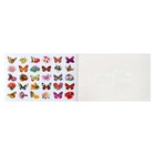 Набор наклеек "Цветы и бабочки" альбом, 350 штук, 21 х 29 см - Фото 5
