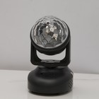УЦЕНКА Световой прибор «Хрустальный вращающийся шар», d=8.5 см с музыкой, 12 В 4086831