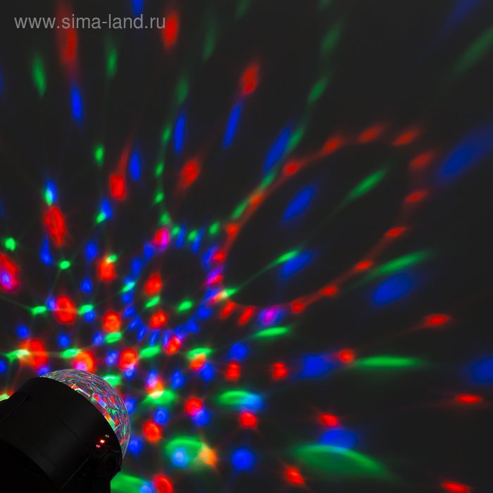 УЦЕНКА Световой прибор, 3 Вт, 220 В, крепежная штанга, пульт управления - Фото 1