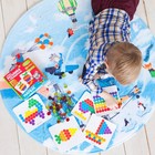 Мозаика «Собери по образцу», по методике Монтессори, 54 камешка, 10 картинок, 3+ - Фото 5