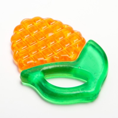 Прорезыватель охлаждающий с водой Крошка Я «Кукуруза», жёлтый