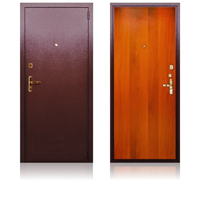 Сейф-дверь «Берлога ЭК2», 870 × 2050 мм, левая, цвет миланский орех